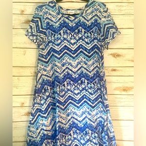 LuLaRoe Jessie Swing Dress Size Small
